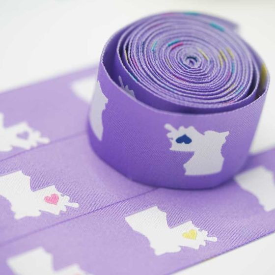 custom woven ribbon