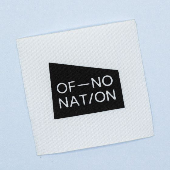 Printed Damask Labels