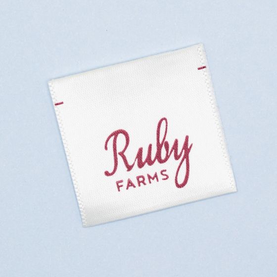Printed Satin Labels